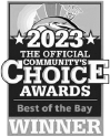 2023 the official community's choice awards, best of the bay winner